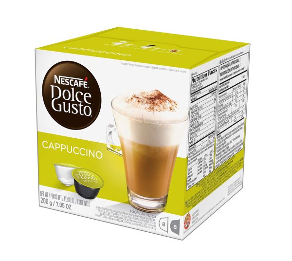 کپسول قهوه دولچه گوستو کاپوچینو 16 عددی Dolce Gusto Cappuccino