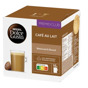 کپسول قهوه دولچه گوستو کافه اوله 16 عددی Dolce Gusto Cafe Au Lait