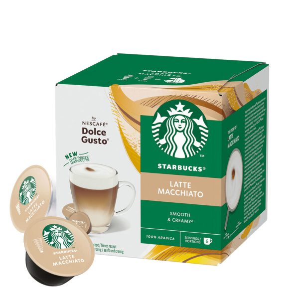 کپسول قهوه دولچه گوستو استارباکس لاته ماکیاتو Dolce Gusto Latte Macchiato