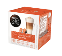 کپسول قهوه دولچه گوستو لاته ماکیاتو کارامل 16 عددی Dolce Gusto Latte Macchiato caramel