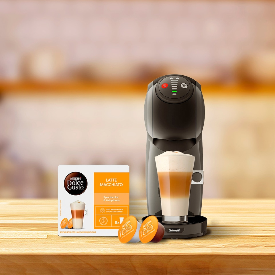 کپسول قهوه دولچه گوستو لاته ماکیاتو کارامل 16 عددی Dolce Gusto Latte Macchiato caramel