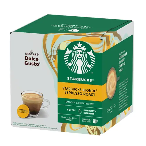 کپسول قهوه دولچه گوستو استارباکس بلوند اسپرسو BLONDE ESPRESSO ROAST