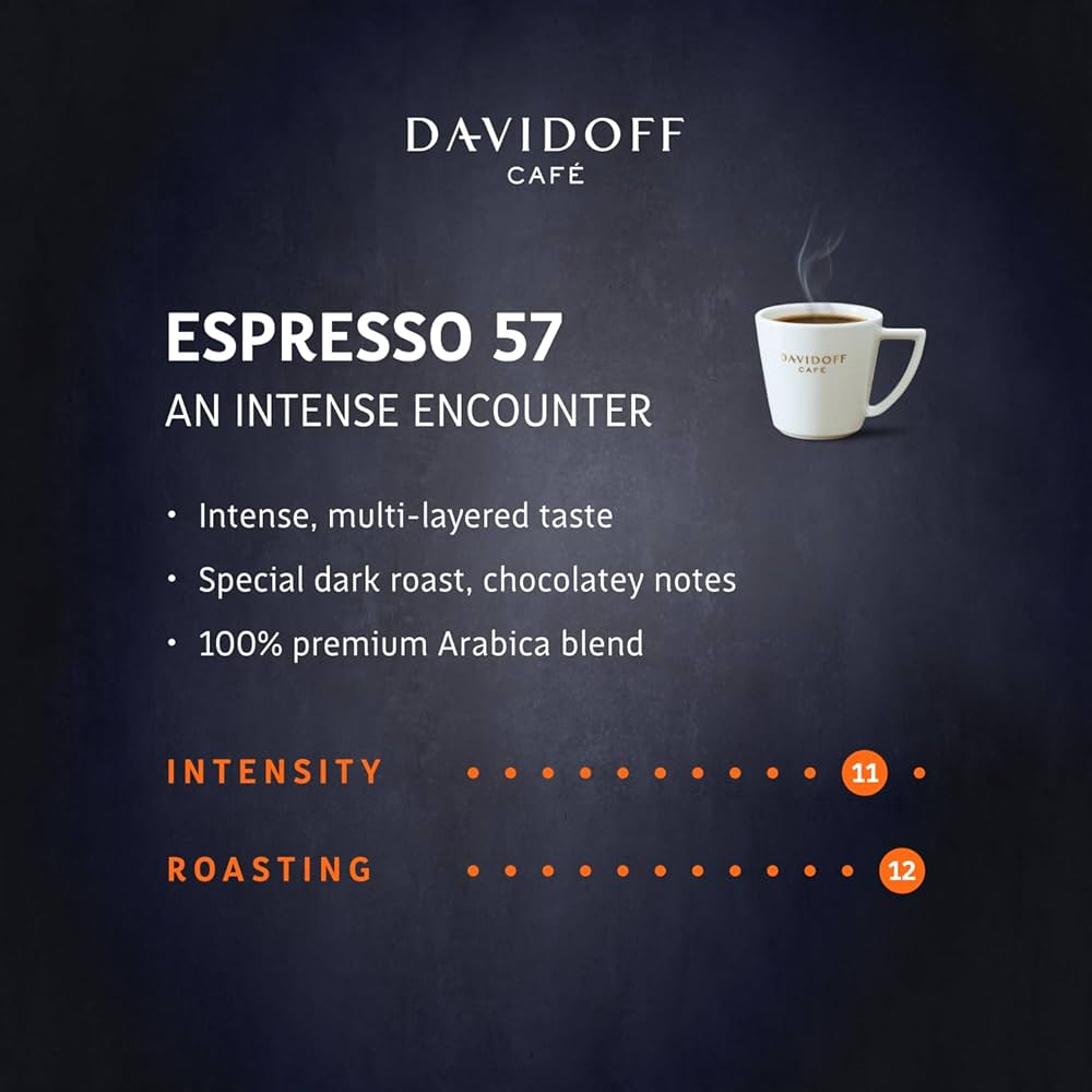 قهوه فوری دیویدف اسپرسو 57 100 گرمی - Davidoff Espresso 57 1 قهوه فوری دیویدف اسپرسو 57 100 گرمی - Davidoff Espresso 57