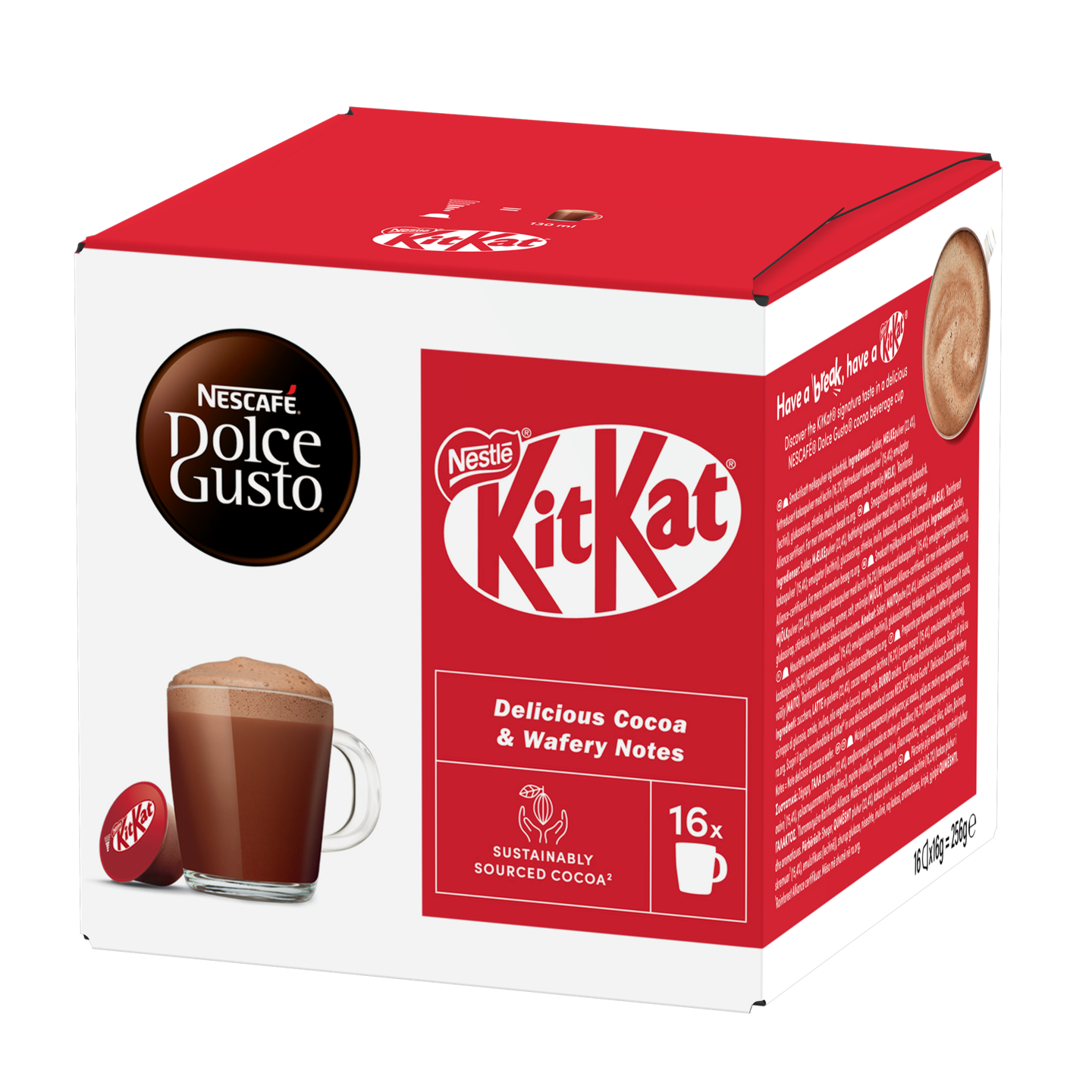 کپسول قهوه دولچه گوستو کیت کت 16 عددی Dolce Gusto Kit Kat