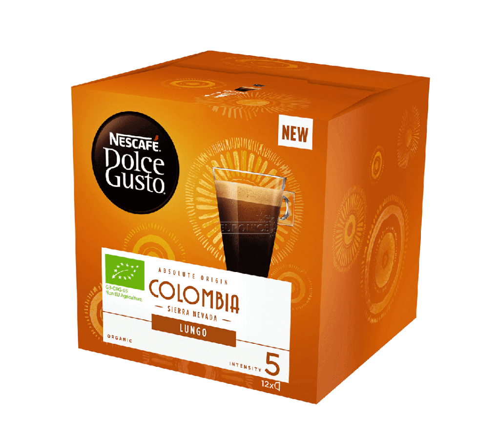 کپسول قهوه دولچه گوستو کلمبیا لانگو 12 عددی Dolce Gusto Colombia Lungo