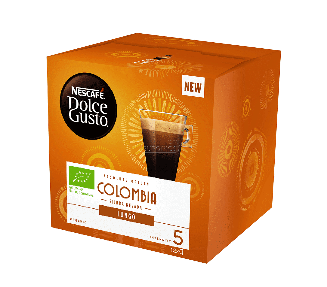 کپسول قهوه دولچه گوستو کلمبیا لانگو 12 عددی Dolce Gusto Colombia Lungo