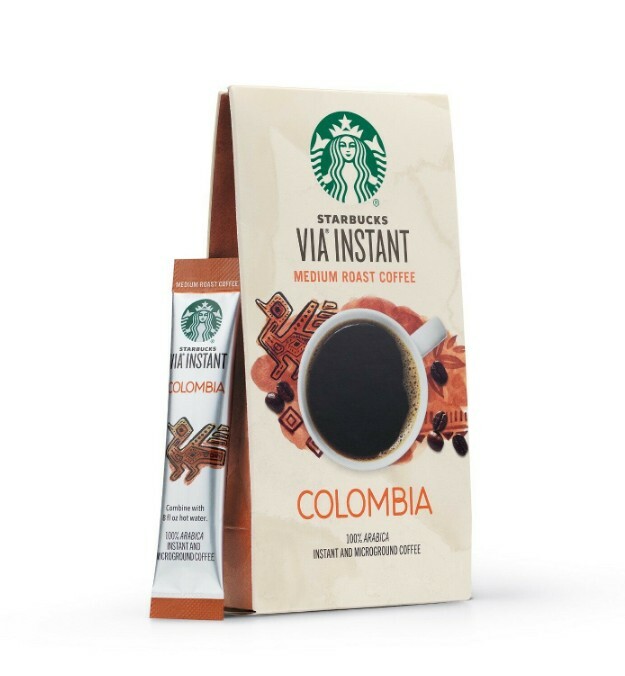 قهوه فوری استارباکس کلمبیا ساشه ای 50 عددی Starbucks Colombia
