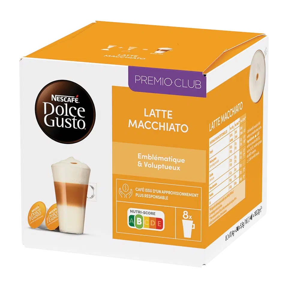 کپسول دولچه گوستو لاته ماکیاتو 16 عددی - Dolce Gusto Latte Macchiato
