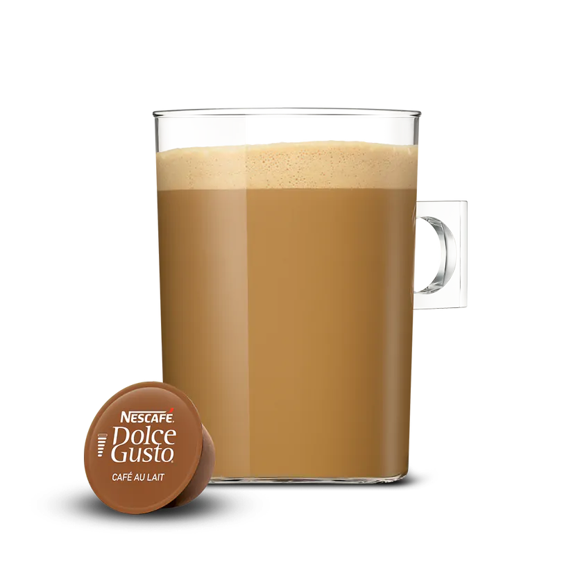 کپسول قهوه دولچه گوستو کافه اوله دی کف Dolce Gusto Cafe Au Lait - Decaffeinato