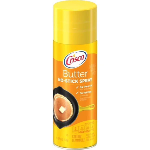 اسپری کره بدون چربی کریسکو 170 گرم - Crisco Butter Flavor