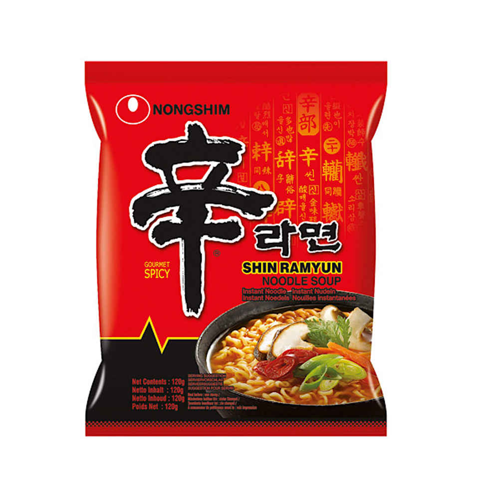 نودل شین رامیون (تند و لذیذ) کره ای 120 گرمی - Shin Ramyun
