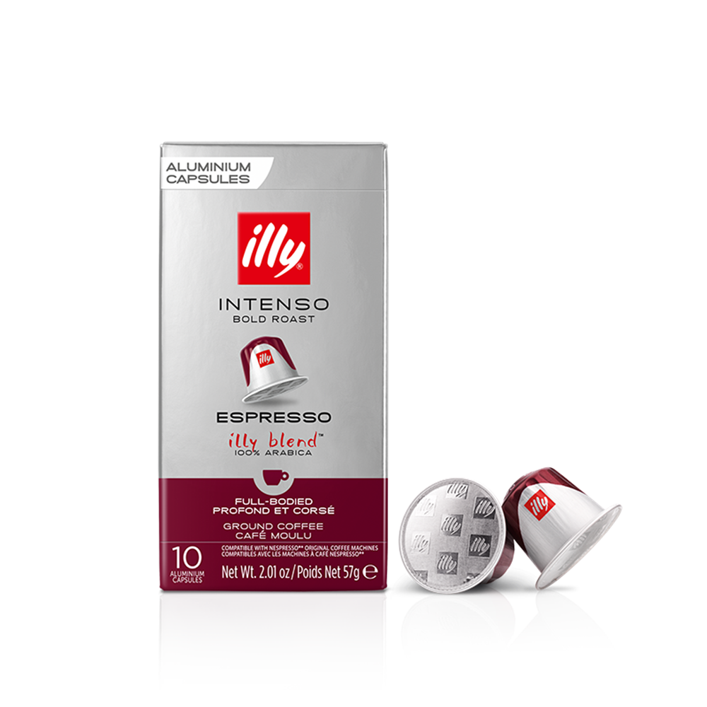 کپسول قهوه نسپرسو ایلی مدل اسپرسو اینتنسو 10 عددی - ILLY INTENSO