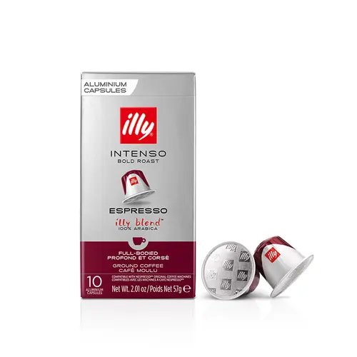 کپسول قهوه نسپرسو ایلی مدل اسپرسو اینتنسو 10 عددی - ILLY INTENSO