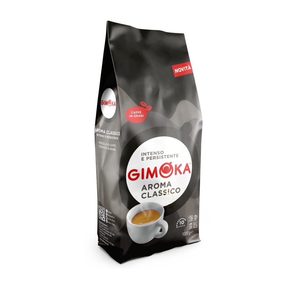 دانه قهوه جیموکا مدل آروما کلاسیکو 1 کیلوگرمی - Gimoka Aroma Classico