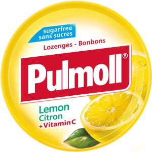 آبنبات بدون شکر پولمول با طعم لیمو 45 گرم - Pulmoll Lemon Citron