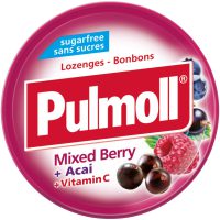 آبنبات بدون شکر پولمول با طعم میکس بری 45 گرم - Pulmoll Mixed Berry