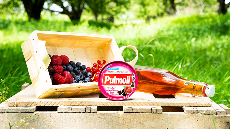 آبنبات بدون شکر پولمول با طعم میکس بری 45 گرم - Pulmoll Mixed Berry 1 آبنبات بدون شکر پولمول با طعم میکس بری 45 گرم - Pulmoll Mixed Berry