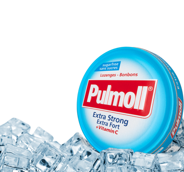 آبنبات بدون شکر پولمول اکسترا استرانگ 45 گرمی - Pulmoll Extra Strong