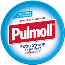 آبنبات بدون شکر پولمول اکسترا استرانگ 45 گرمی - Pulmoll Extra Strong