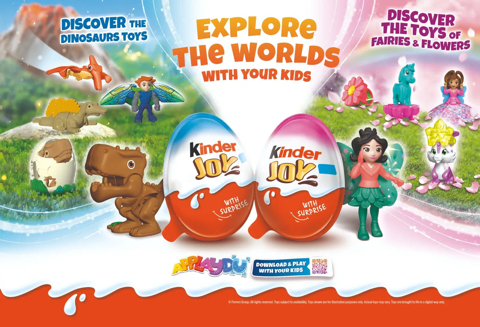 تخم مرغ شانسی کیندر جوی 16 تایی - Kinder Joy Surprise Eggs