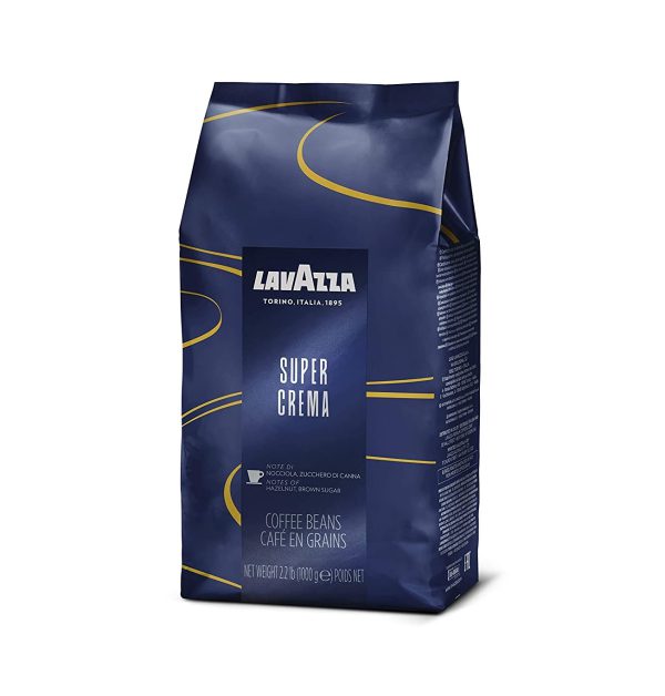 دانه قهوه لاوازا سوپر کرما یک کیلویی - Lavazza Super Crema 1KG