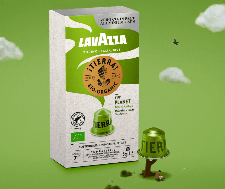 کپسول قهوه لاوازا مدل تیرا بایو ارگانیک Lavazza Bio Organic