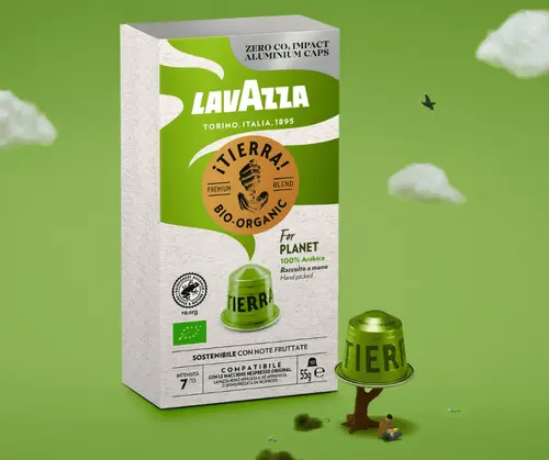 کپسول قهوه لاوازا مدل تیرا بایو ارگانیک Lavazza Bio Organic 1 کپسول قهوه لاوازا مدل تیرا بایو ارگانیک Lavazza Bio Organic
