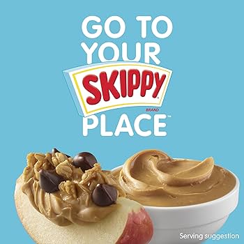 کره بادام زمینی اسکیپی کرمی 462 گرم SKIPPY Creamy Peanut Butter