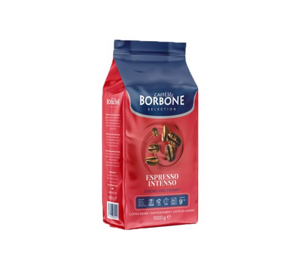 دانه قهوه بوربن اسپرسو اینتنسو 1 کیلوگرمی Borbone Espresso Intenso