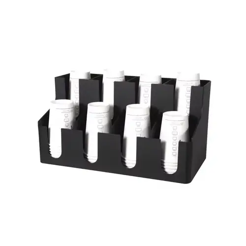 استند لیوان کاغذی 8 خانه مدل QH-2 3 استند لیوان کاغذی 8 خانه مدل QH-2