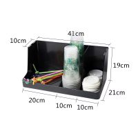 استند لیوان کاغذی 3 خانه QH-1