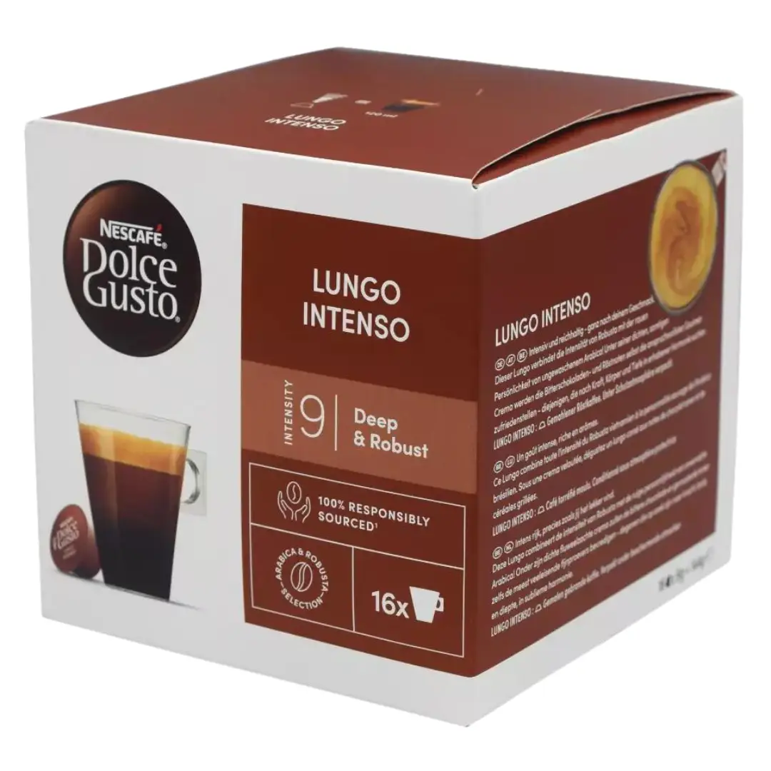 کپسول قهوه دولچه گوستو لانگو اینتنسو 16 عددی Dolce Gusto Lungo Intenso