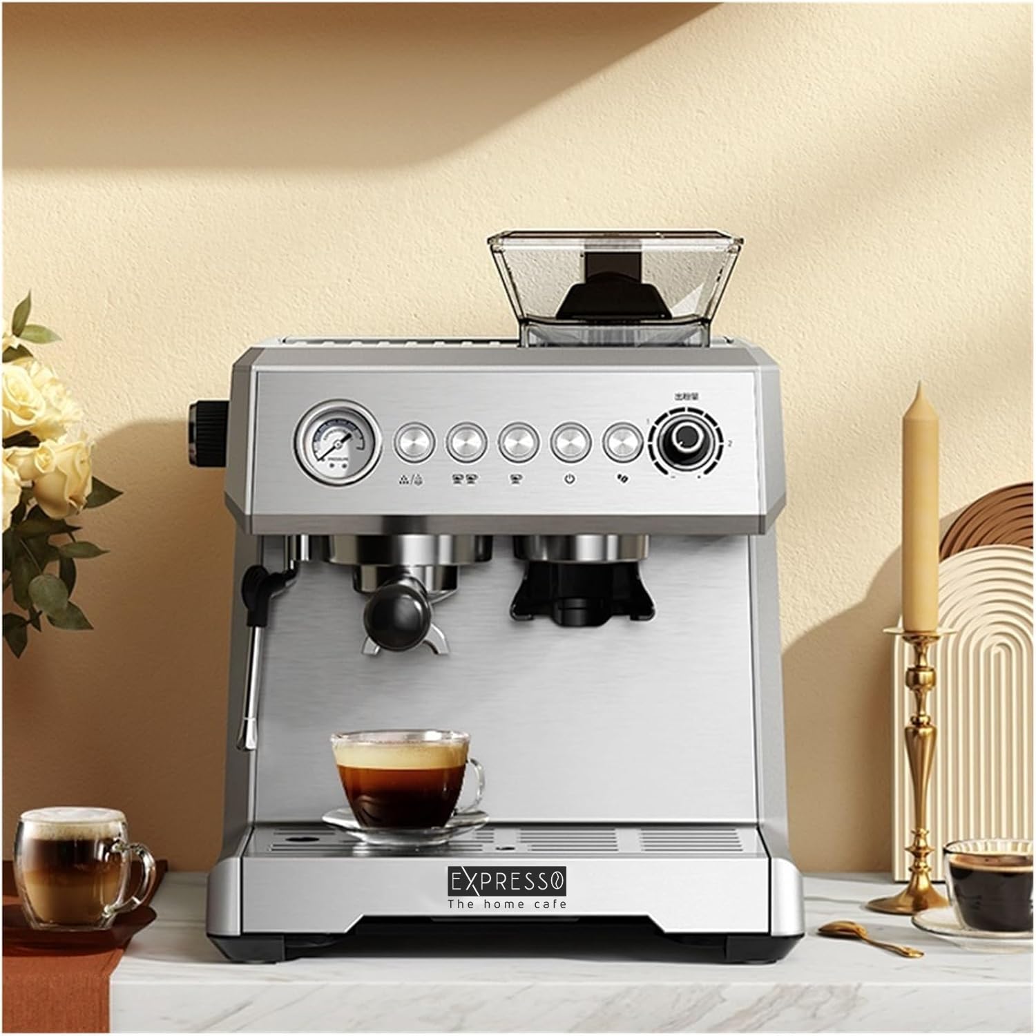 اسپرسو ساز اکسپرسو باریستا نقره ای AM7301 Expresso Barista