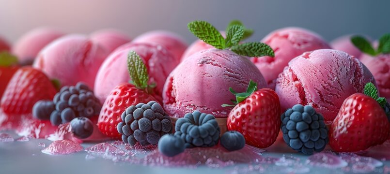 لواشک آمریکایی رول آپ آیس رول با طعم توت فرنگی 1 عددی - Ice Roll Strawberry