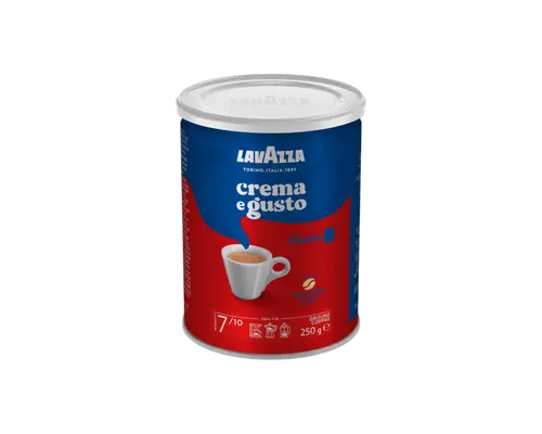 قهوه لاوازا کرما گوستو قوطی 250 گرم - Lavazza Crema e Gusto