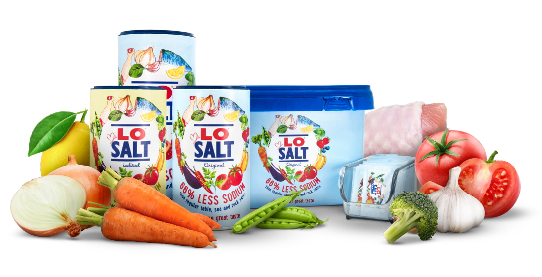 نمک کم سدیم لو سالت 350 گرم - Lo Salt 1 نمک کم سدیم لو سالت 350 گرم - Lo Salt