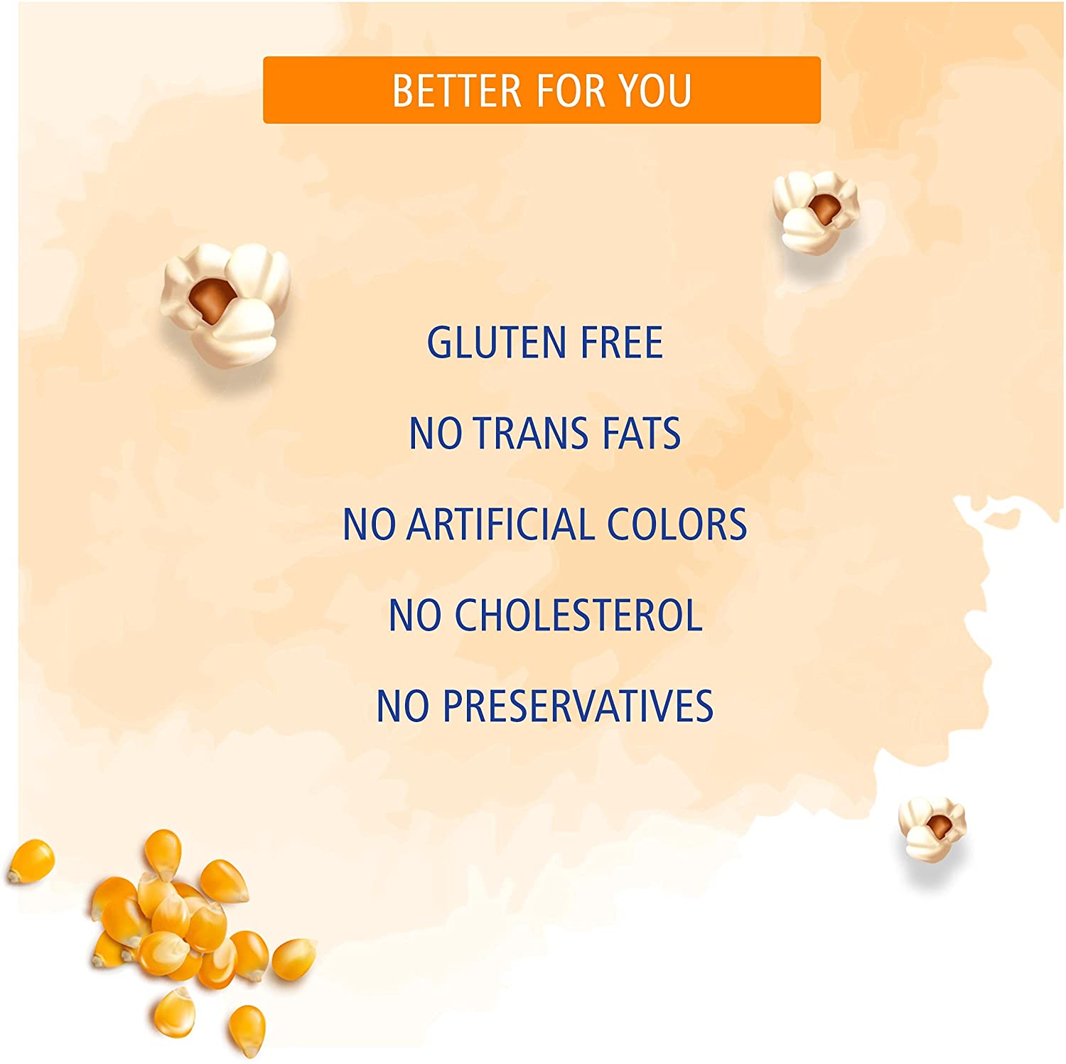 پاپ کورن امریکن گاردن 3 عددی مدل ساده - American Garden Natural Popcorn