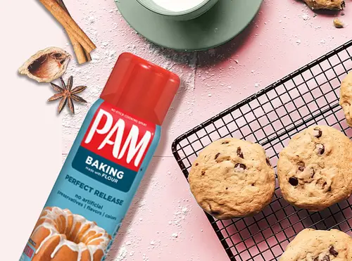 اسپری روغن قنادی پم - 141 گرم | PAM Baking Spray 2 اسپری روغن قنادی پم - 141 گرم | PAM Baking Spray