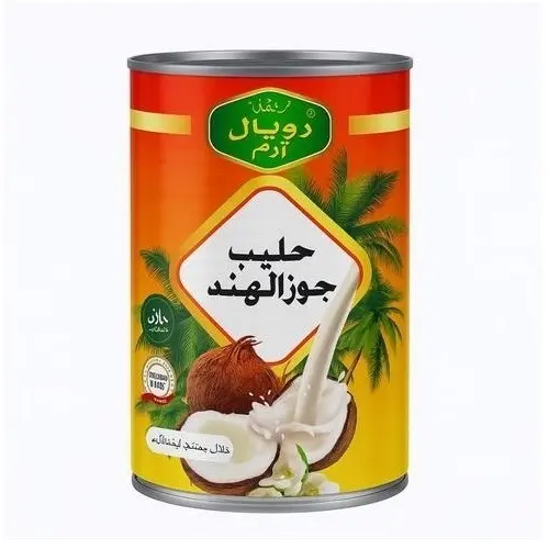 شیر نارگیل بدون شکر رویال آرم - 400 میلی لیتر | Royal Arm