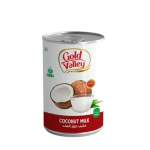 شیر نارگیل بدون شکر گلد ولی - 400 میلی لیتر | Gold Valley