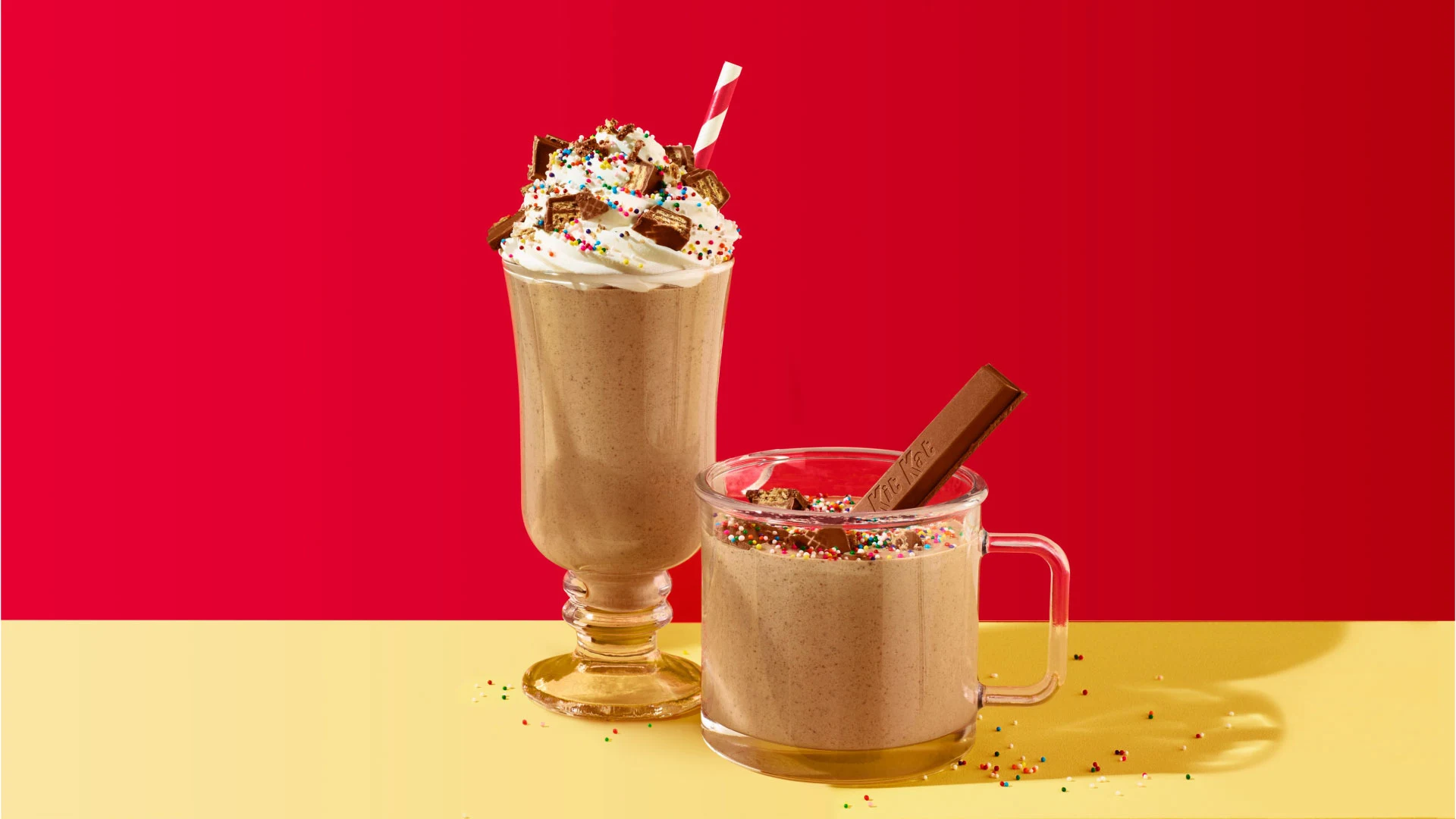 پودر هات چاکلت کیت کت - 10 عددی | KitKat Chocolate Drink