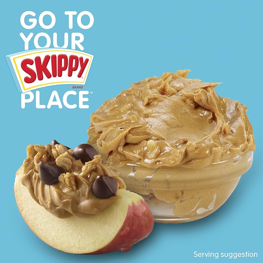 کره بادام زمینی کرانچی اسکیپی بدون پالم 462 گرم - Skippy Extra Crunchy