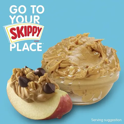 کره بادام زمینی کرانچی اسکیپی بدون پالم 462 گرم - Skippy Extra Crunchy 2 کره بادام زمینی کرانچی اسکیپی بدون پالم 462 گرم - Skippy Extra Crunchy