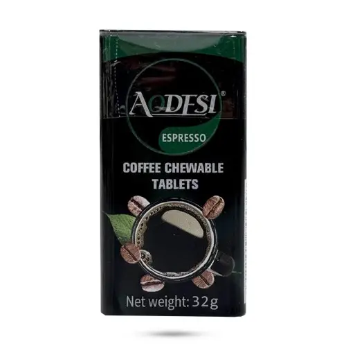 قرص قهوه خوشبو کننده دهان آئودسی با طعم اسپرسو - Aodesi Coffee Chewable Tablets Espresso