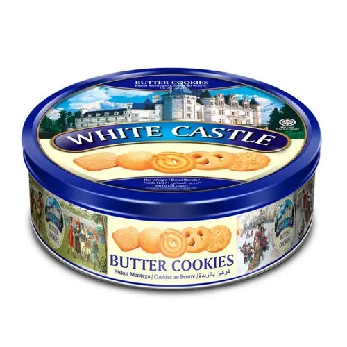 بیسکویت کره ای وایت کستل - 681 گرمی | White Castle Butter Cookies