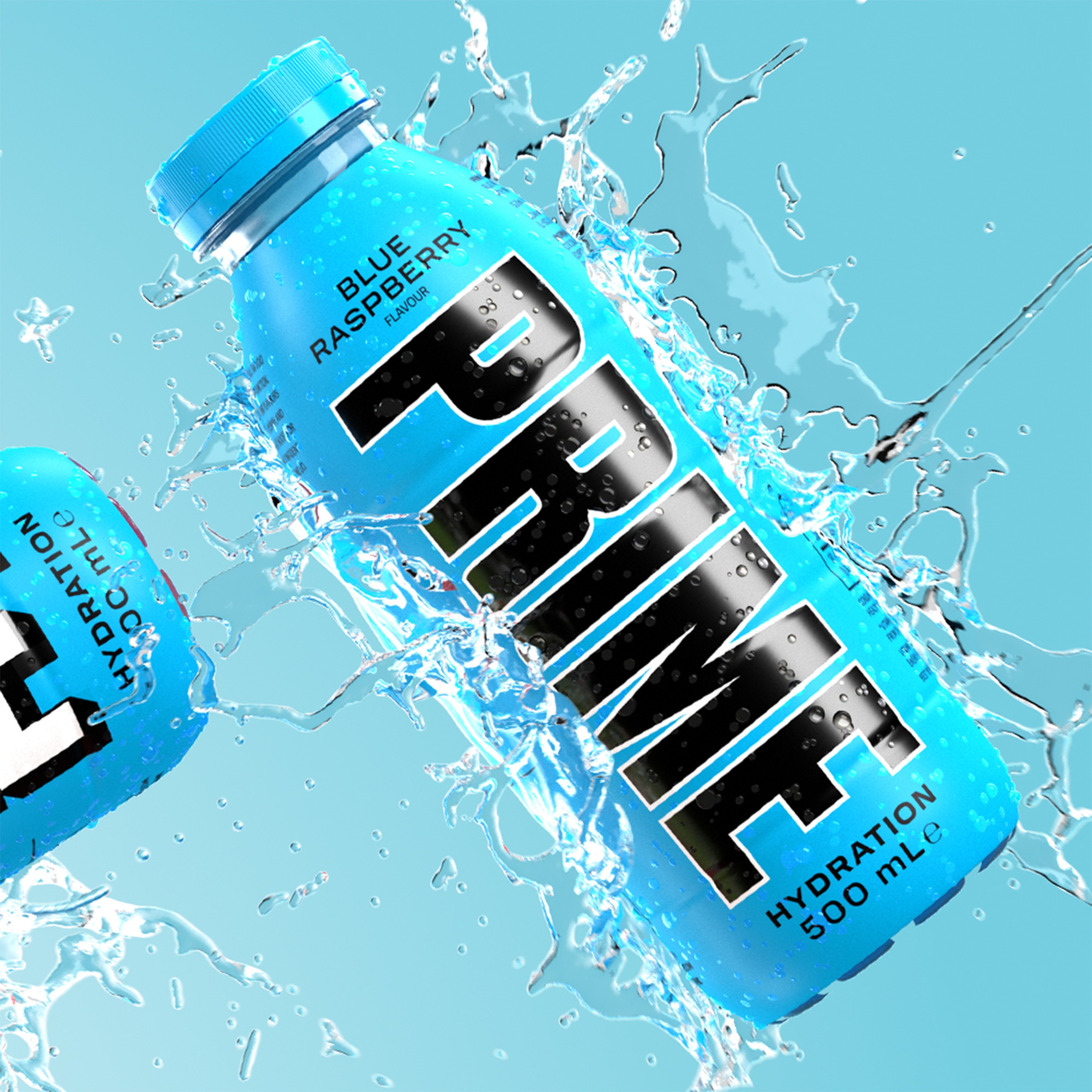 نوشیدنی انرژی زا پرایم طعم تمشک آبی 500 میلی لیتر - Prime Blue Raspberry