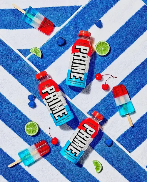 نوشیدنی انرژی زا پرایم طعم آیس پاپ 500 میلی لیتر - Prime Ice Pop 3 نوشیدنی انرژی زا پرایم طعم آیس پاپ 500 میلی لیتر - Prime Ice Pop