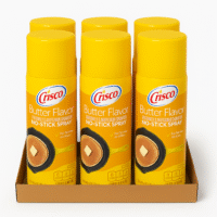 اسپری کره بدون چربی کریسکو 170 گرم - 6 عددی