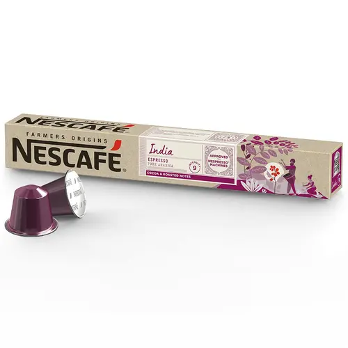 کپسول قهوه نسکافه مدل ایندیا اسپرسو 10 عددی - Nescafe India Espresso