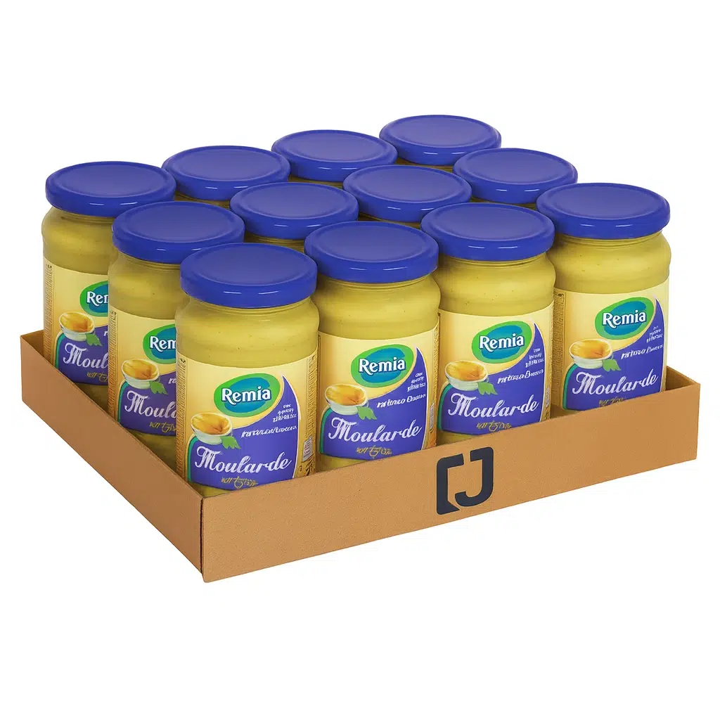 سس خردل دیژون رمیا 370 گرمی - باکس 12 عددی